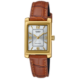 LTP-1234GLL-7A Casio de dama pulsera de piel