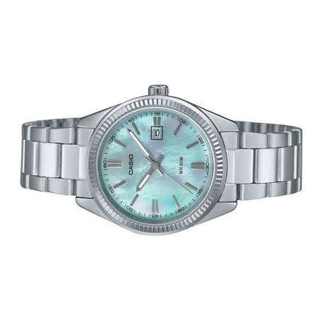 LTP-1302DS-2AV Casio de dama pulsera de metal análogo