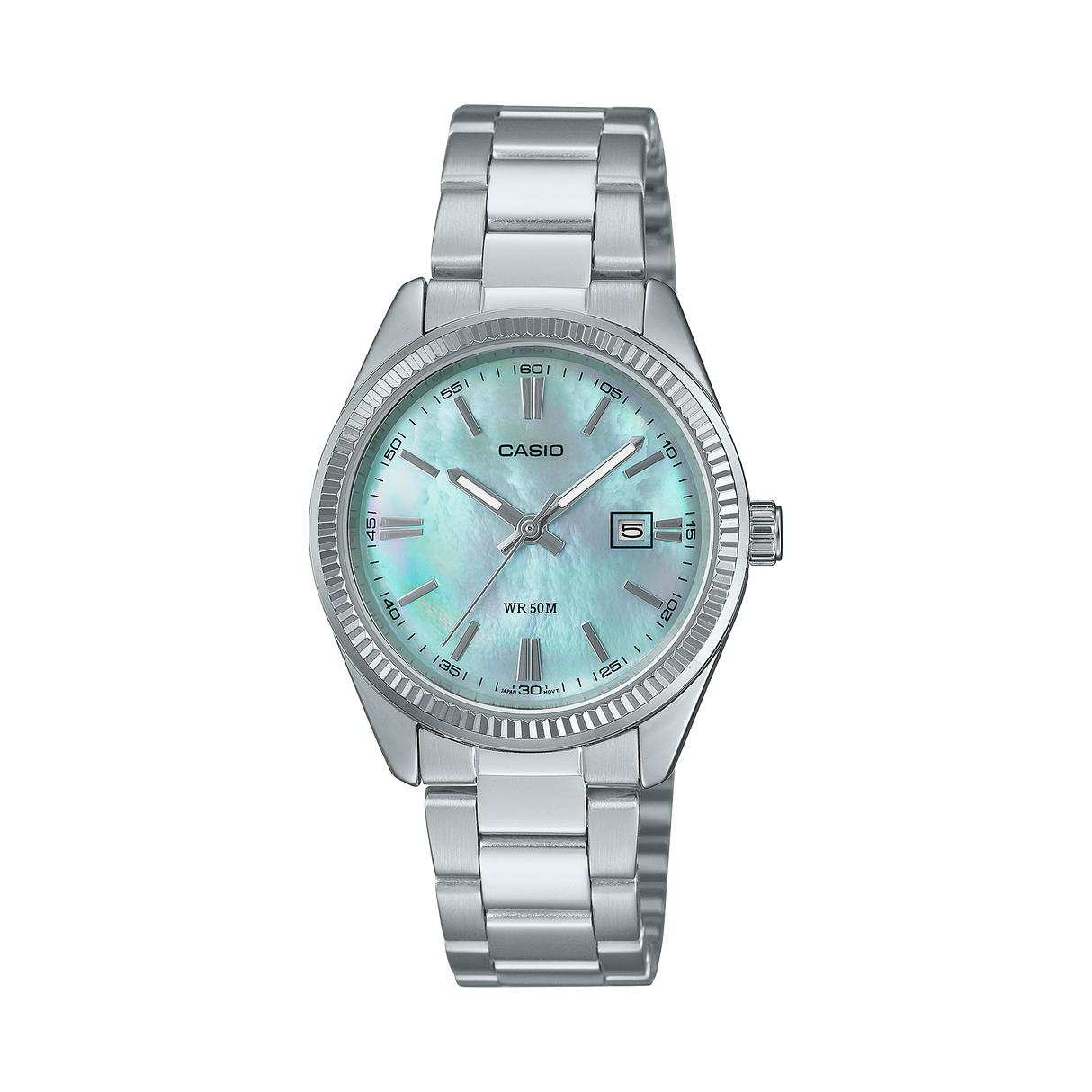 LTP-1302DS-2AV Casio de dama pulsera de metal análogo