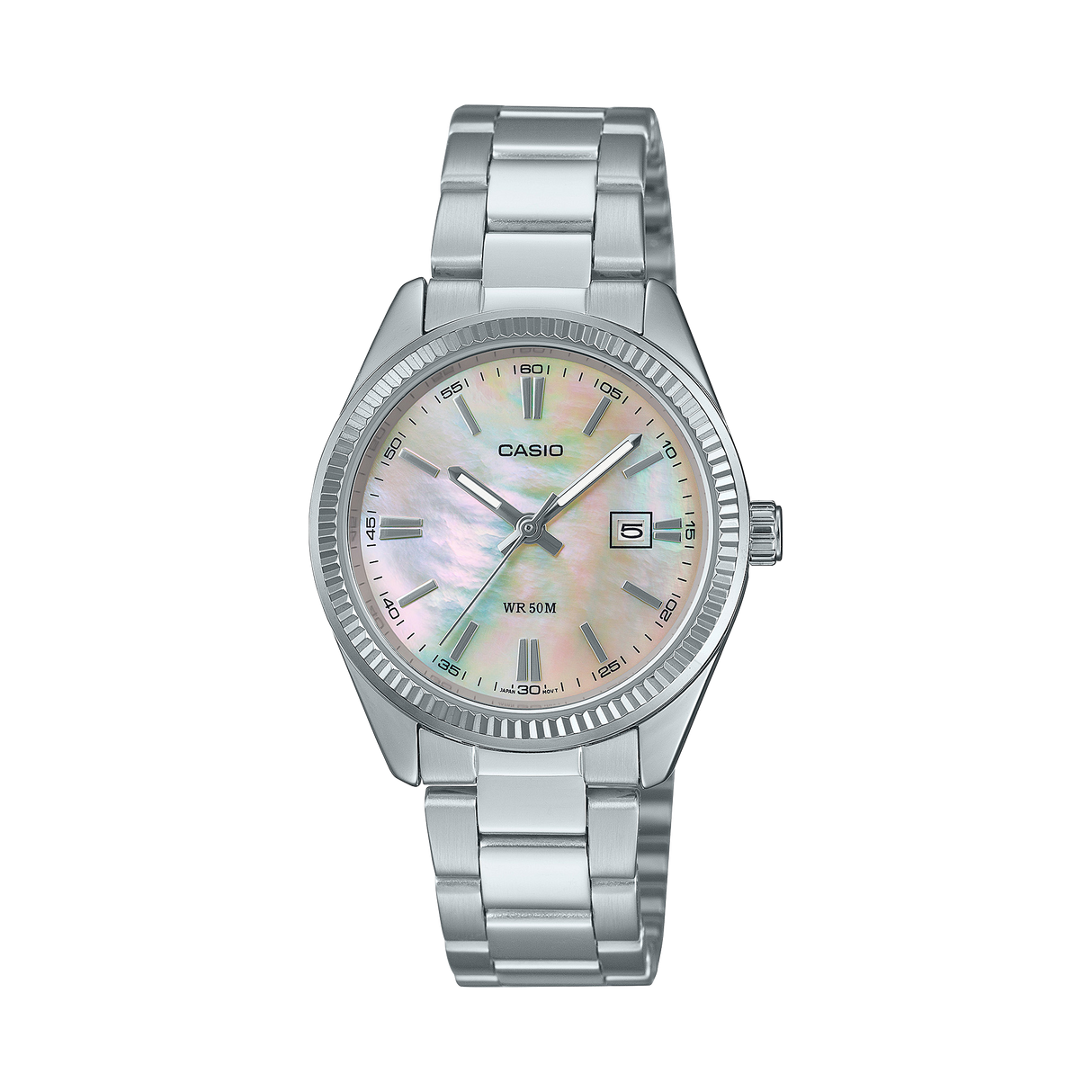 LTP-1302DS-4AV Casio de dama correa de metal