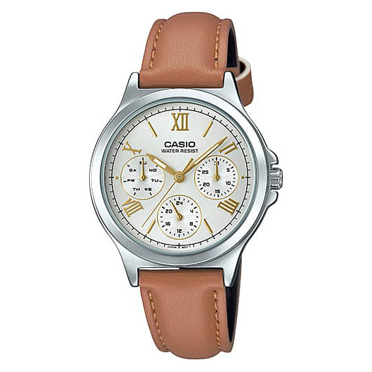 LTP-V300L-7A2 Casio de dama pulsera de piel