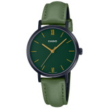 LTP-VT02BL-3A Reloj Casio de dama pulsera de piel 36 mm