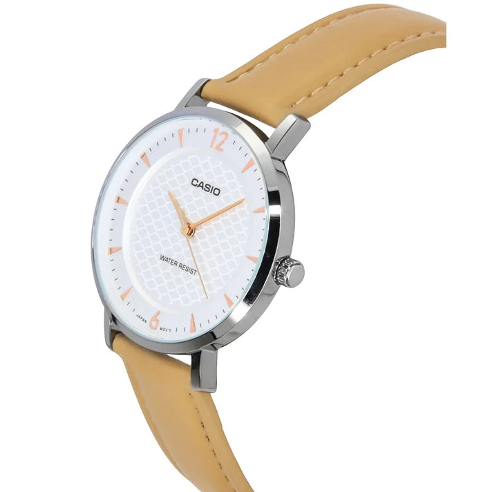 LTP-VT04L-7A1 Casio de dama correa de piel