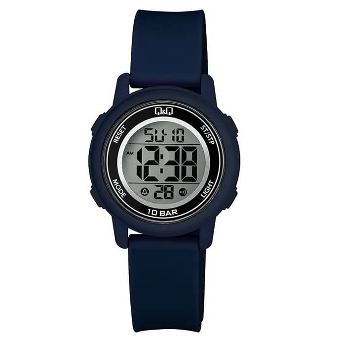 M208J008Y Reloj QQ infantil digital con correa de caucho