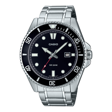 MDV-107D-1A1V Casio 200 metros de resistencia al agua Reloj para Hombre