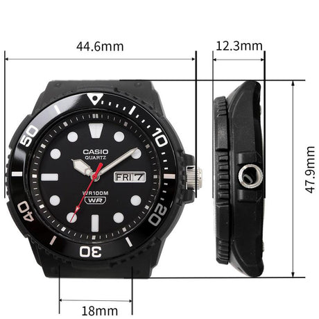 MRW-230H-1E1V Casio de hombre pulsera de resina