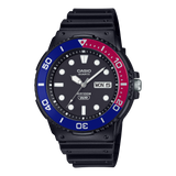 MRW-230H-1E2V Casio de hombre pulsera de caucho