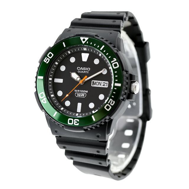 MRW-230H-1E3V Casio de caballero pulsera de caucho