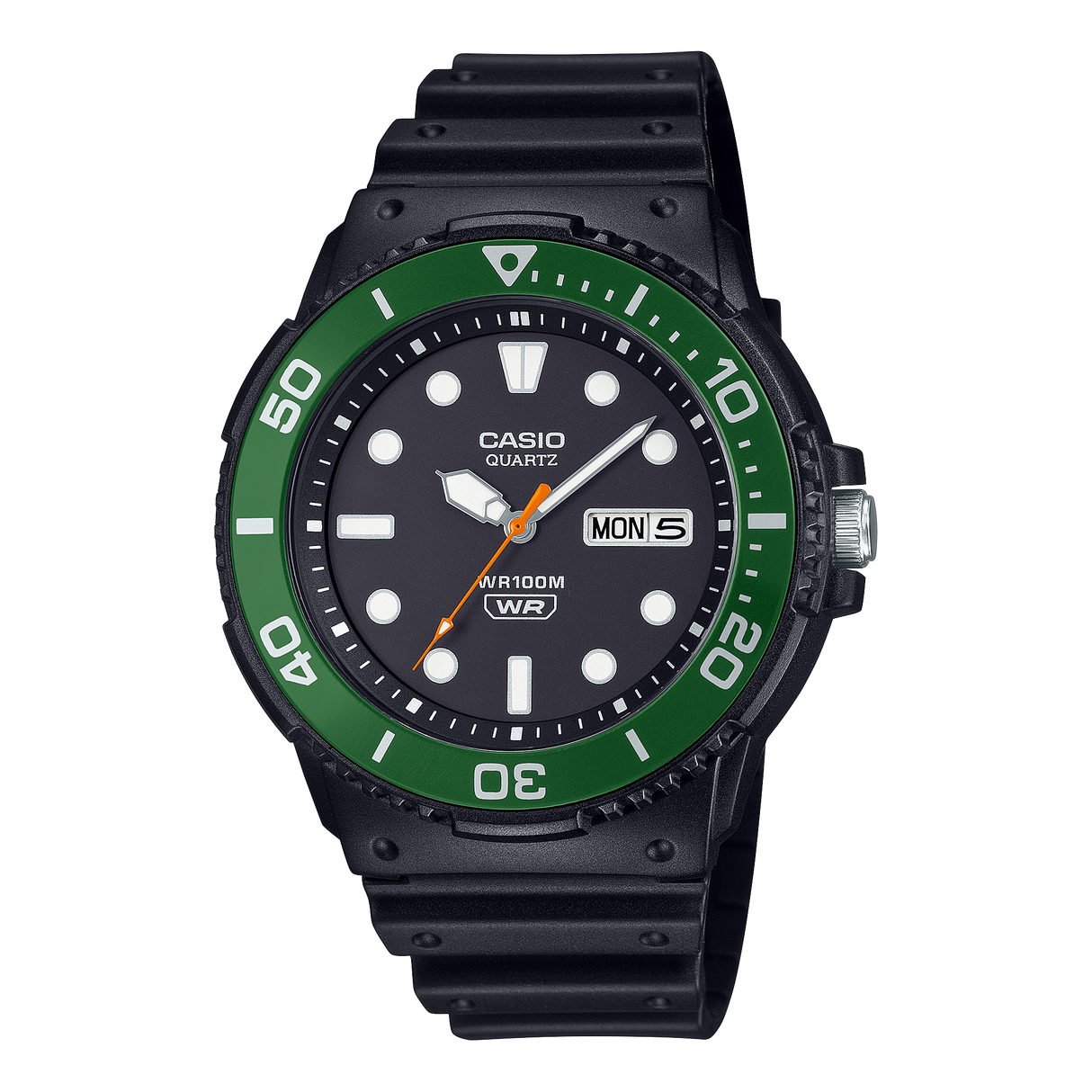 MRW-230H-1E3V Casio de caballero pulsera de caucho