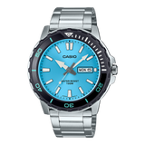MTD-125D-2A3V Casio de hombre pulsera de acero inoxidable