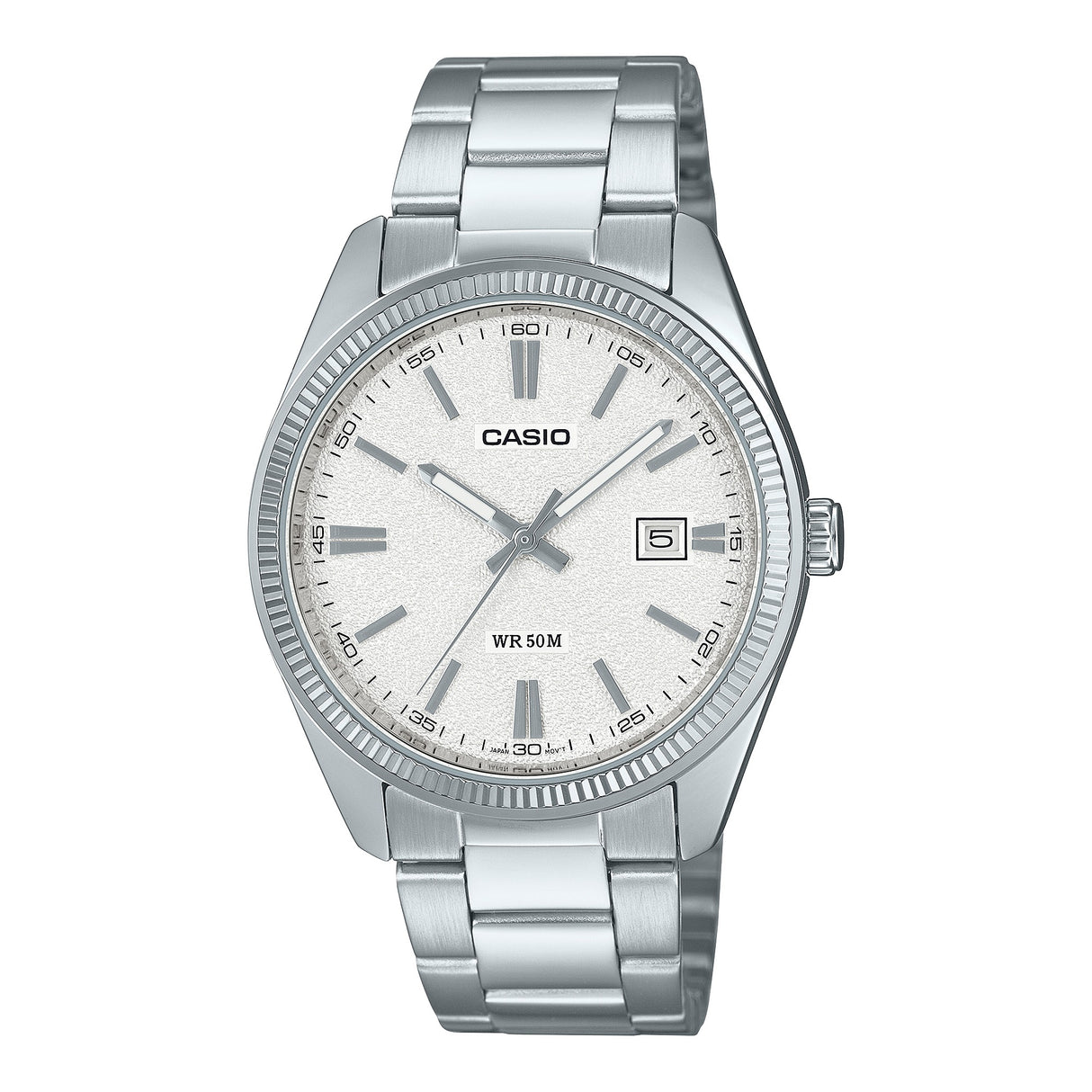 MTP-1302DA-7AV Reloj Casio de caballero banda de metal 44 mm