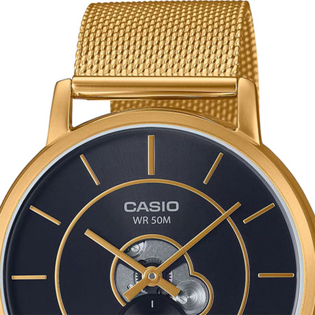 MTP-B130MG-1AV Casio de caballero pulsera mesh
