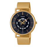 MTP-B135MG-1AV Casio de hombre pulsera mesh