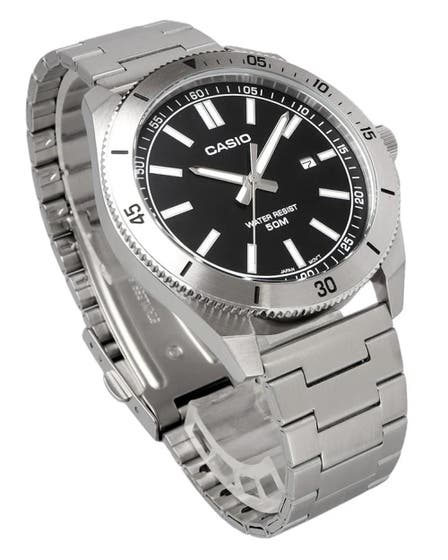 MTP-B155D-1EV Casio Reloj Para Hombre Banda de Metal