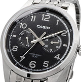 MTP-E340D-1AV Reloj Casio Análogo para Caballero con Pulsera de Acero Inoxidable