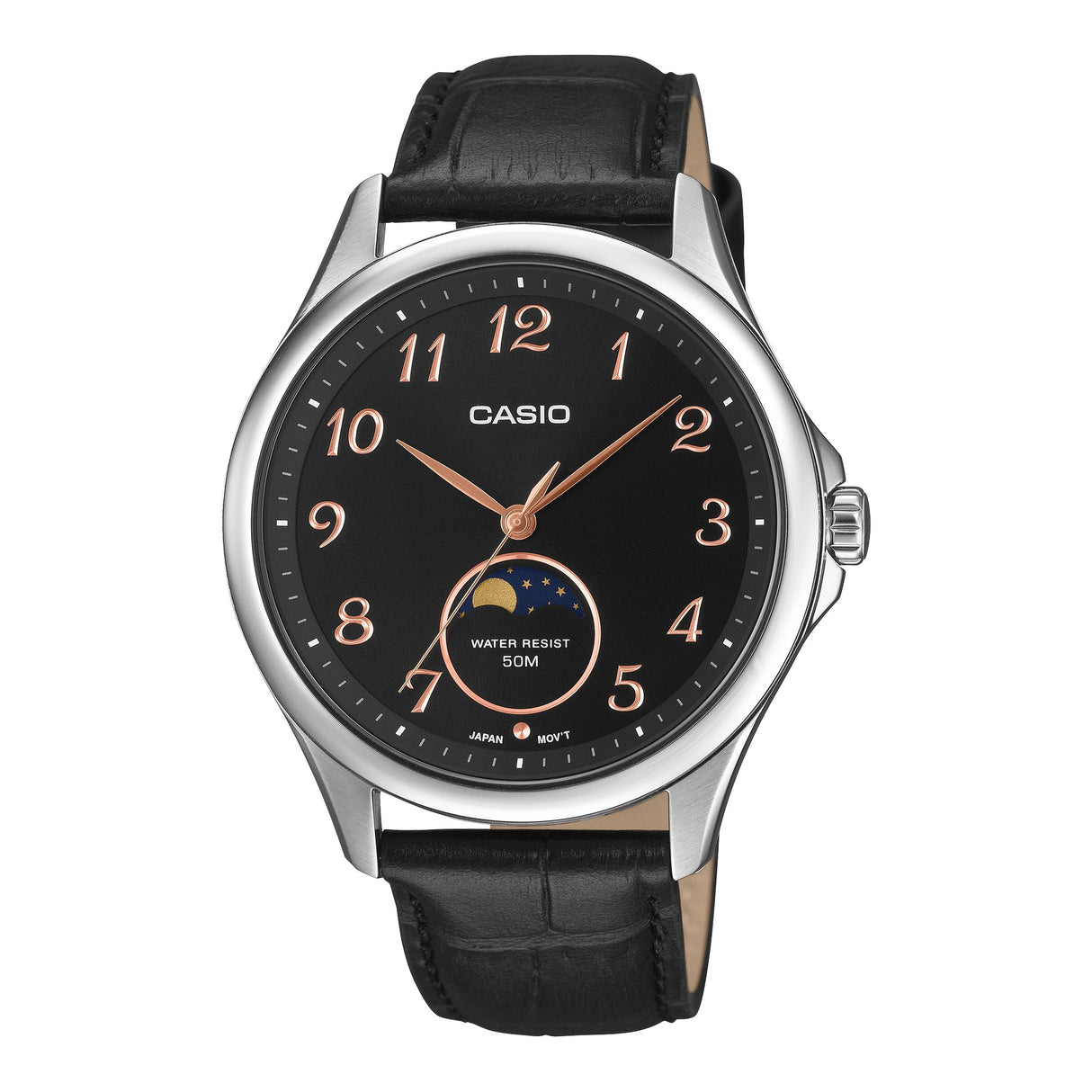 MTP-M110L-1AV Reloj Casio de hombre pulsera de cuero