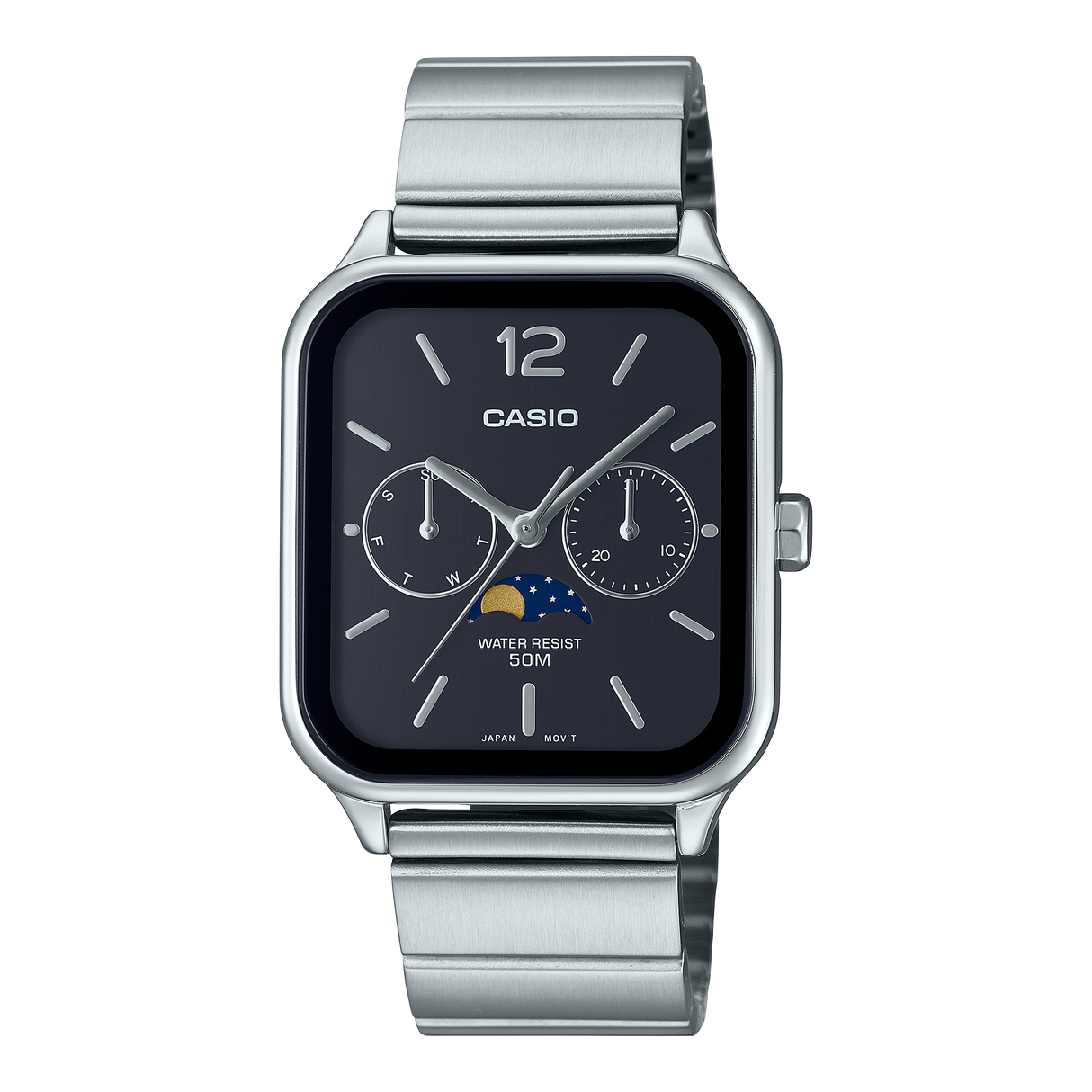 MTP-M305D-1AV casio de hombre pulsera de metal