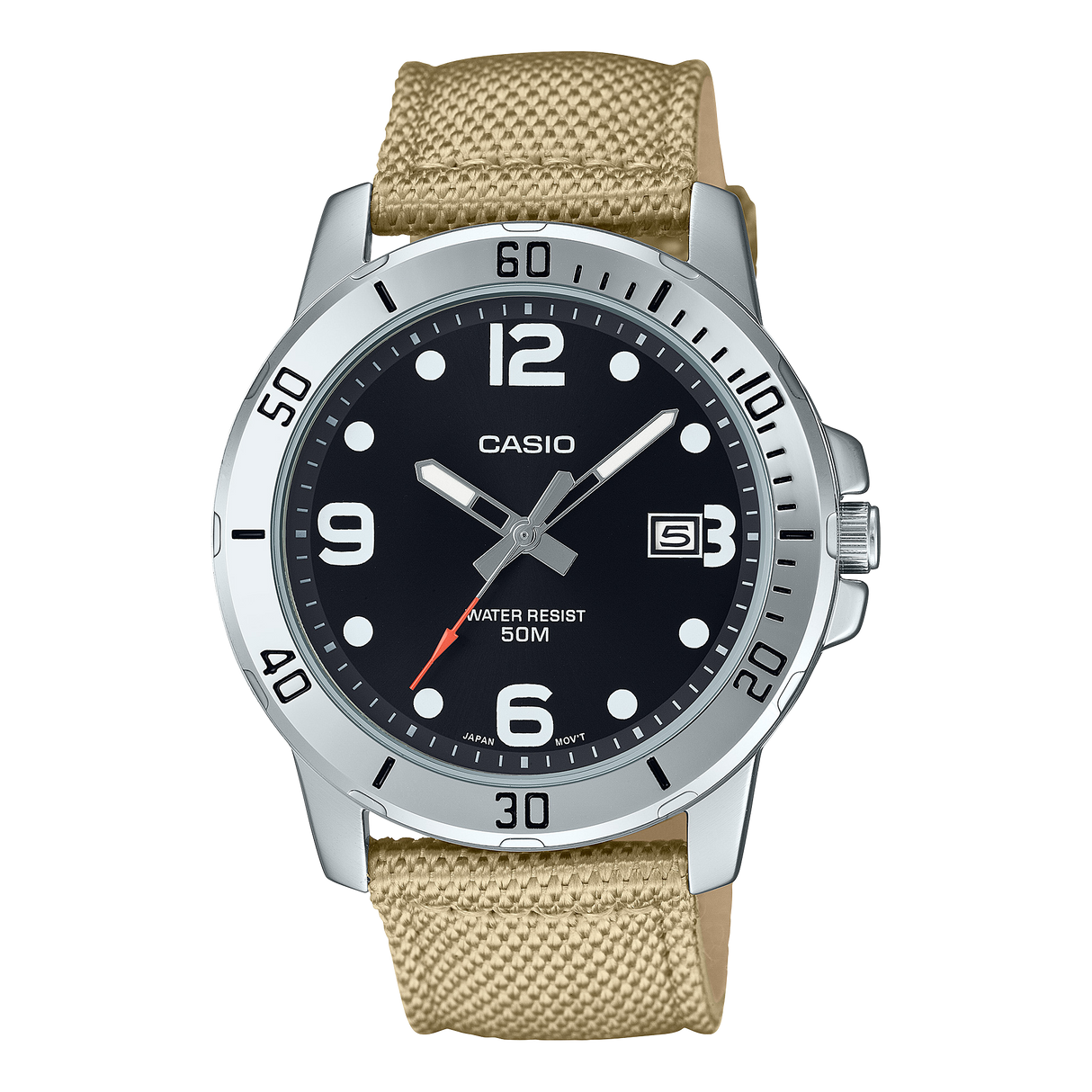 MTP-VD01C-5BVCF Reloj Casio de hombre correa de tela