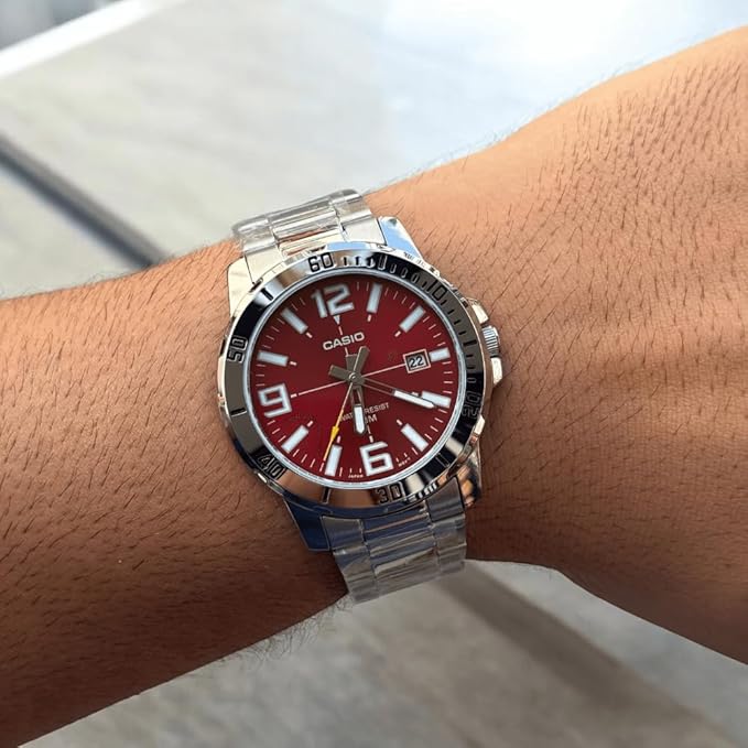 MTP-VD01D-4BV Casio de hombre pulsera de metal