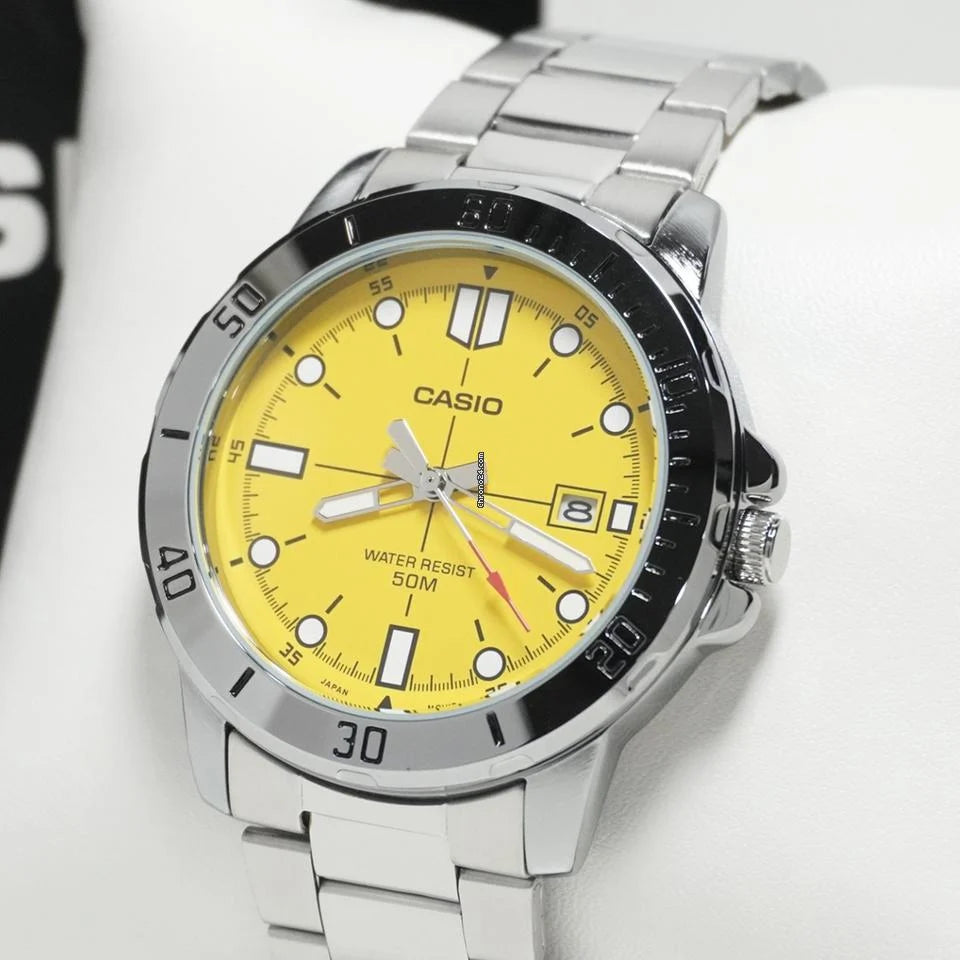 MTP-VD01D-9EV Casio de hombre pulsera de metal