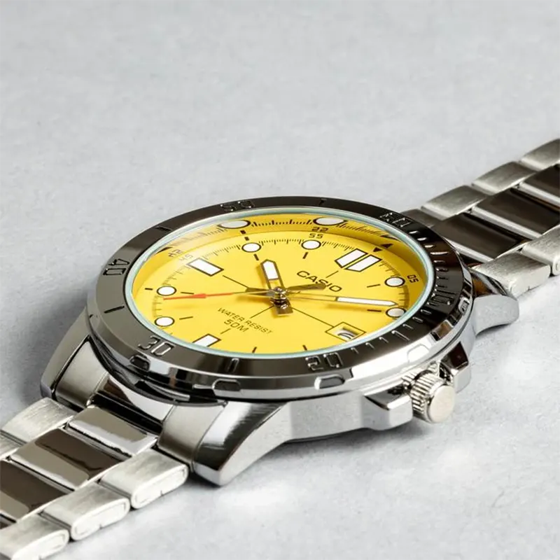 MTP-VD01D-9EV Casio de hombre pulsera de metal