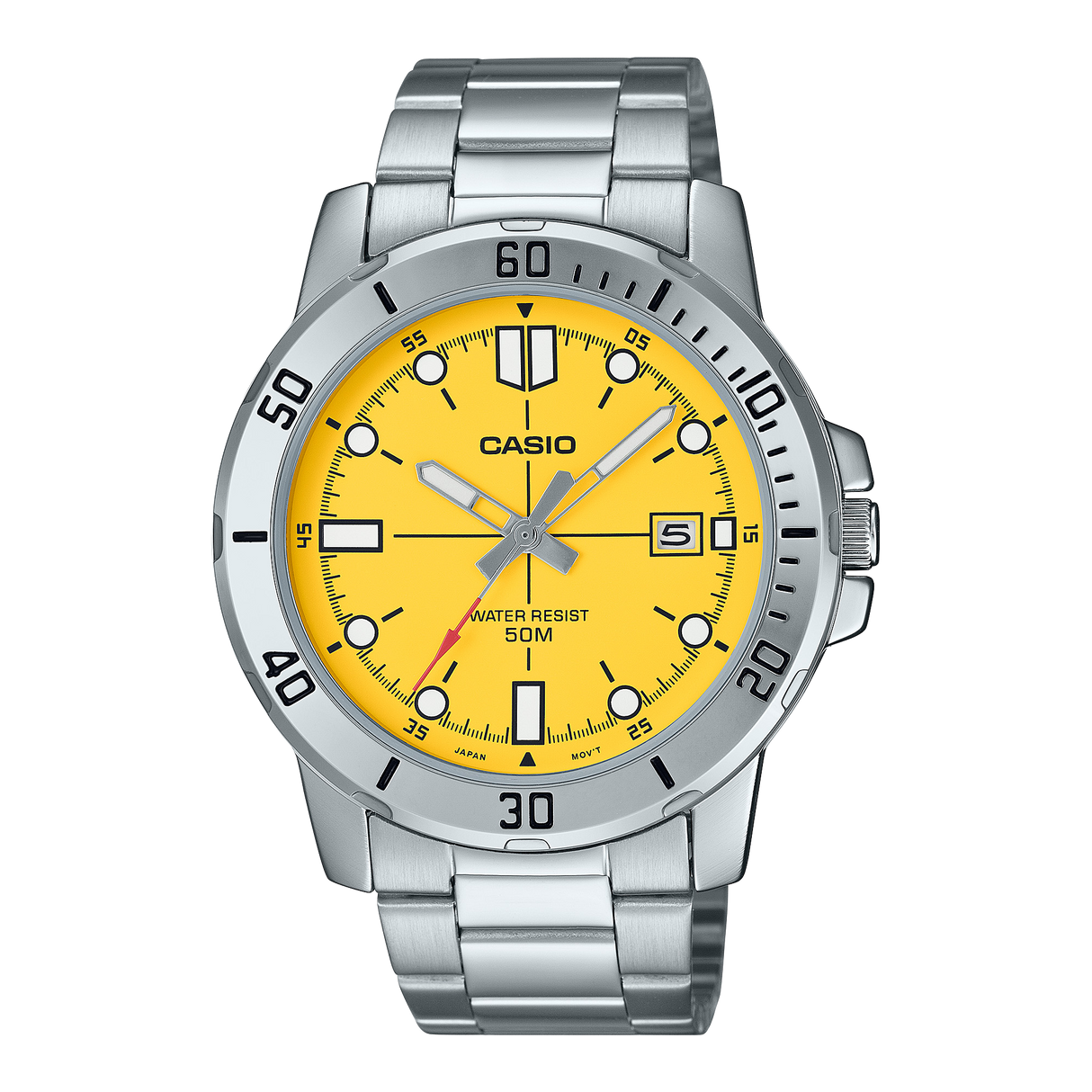MTP-VD01D-9EV Casio de hombre pulsera de metal