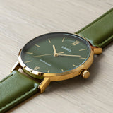 MTP-VT01GL-3B Casio de hombre pulsera de piel
