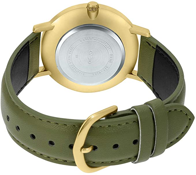 MTP-VT01GL-3B Casio de hombre pulsera de piel
