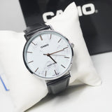 MTP-VT01LM-7A Casio de hombre correa de piel