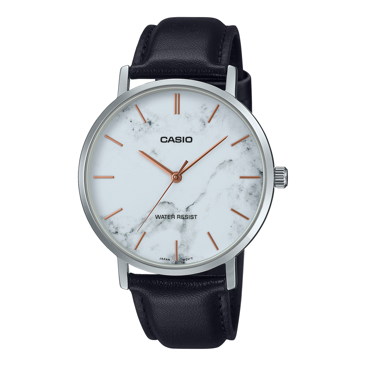 MTP-VT01LM-7A Casio de hombre correa de piel