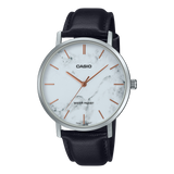 MTP-VT01LM-7A Casio de hombre correa de piel