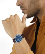 MTP-W500L-2AV Casio Reloj para Hombre banda de piel