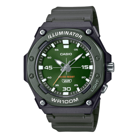 MW-620H-3AV Reloj Casio Illuminator Análogo para hombre con Correa de Caucho