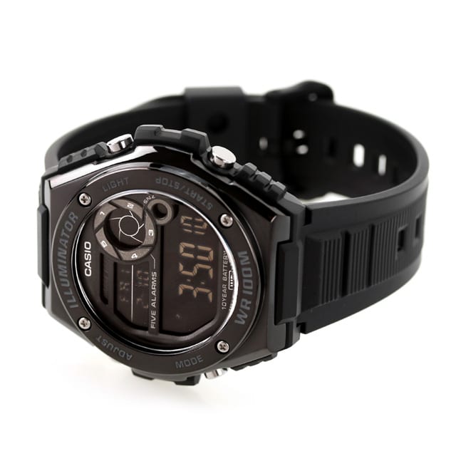 MWD-100HB-1BV Casio Illuminator Reloj para Hombre, Illuminator 10 Años de Batería