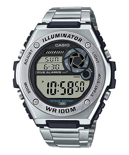 MWD-100HD-1AV Reloj Casio para Hombre, Illuminator 10 Años de Batería