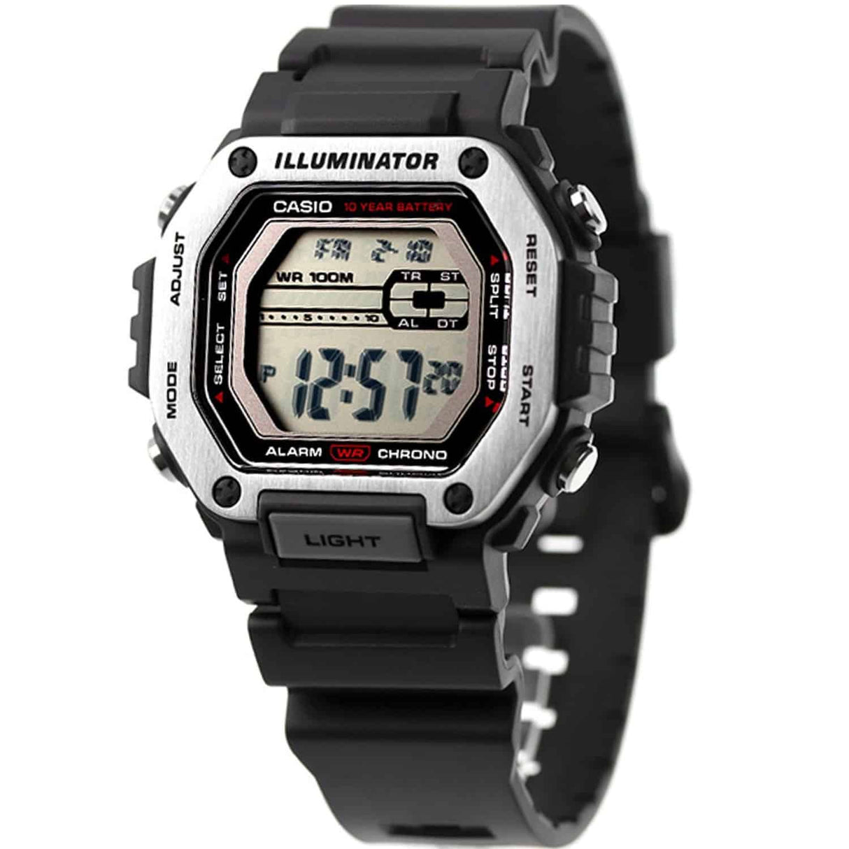 MWD-110H-1AV Casio Illuminator Reloj para Hombre, Illuminator 10 Años de Batería