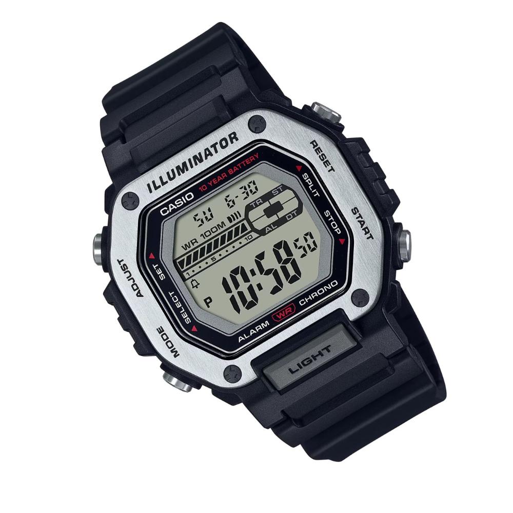 MWD-110H-1AV Casio Illuminator Reloj para Hombre, Illuminator 10 Años de Batería