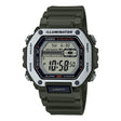 MWD-110H-3AV Casio Illuminator Reloj para Hombre, Illuminator 10 Años de Batería