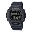 MWD-110HB-1BV Reloj Casio Digital Illuminator para Caballero con Correa de Caucho y 10 Años de Batería