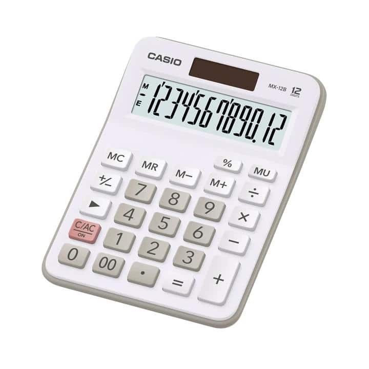 MX-12B-WE Calculadora Casio de Mesa