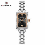 NF5043 Naviforce reloj para dama pulsera de acero inoxidable