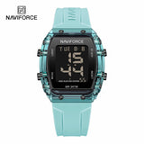 NF7102 Naviforce reloj para dama pulsera de resina digital