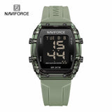 NF7102 Naviforce reloj para dama pulsera de resina digital