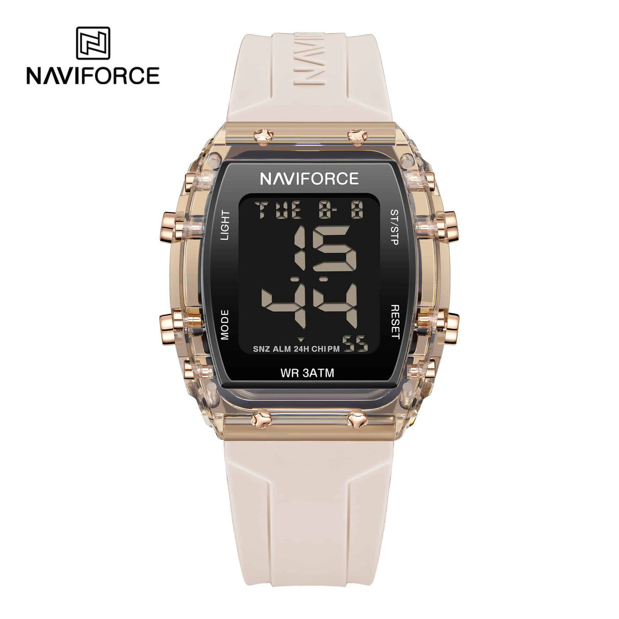 NF7102 Naviforce reloj para dama pulsera de resina digital