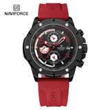 NF8034 Naviforce Reloj de hombre pulsera de resina resistente