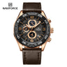 NF8043 Naviforce reloj para hombre pulsera de piel