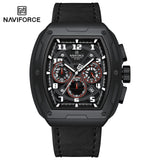 NF8053 Naviforce Reloj análogo pulsera de piel para hombre