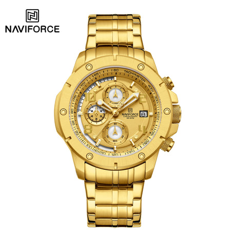 NF8056 Naviforce reloj para caballero correa de metal