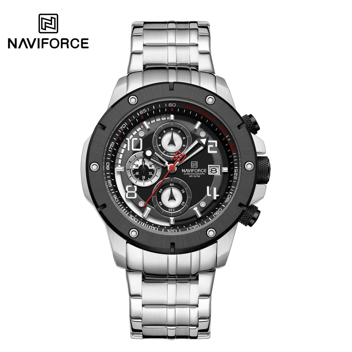 NF8056 Naviforce reloj para caballero correa de metal