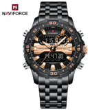 NF9234 Naviforce Reloj para caballero pulsera de acero inoxidable